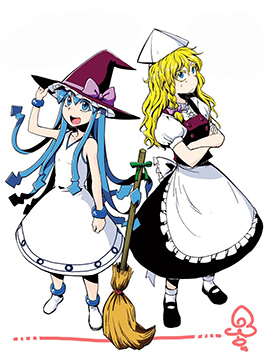 乌贼娘进入幻想乡