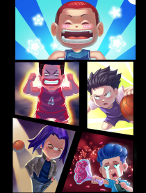 一个篮球队的组成