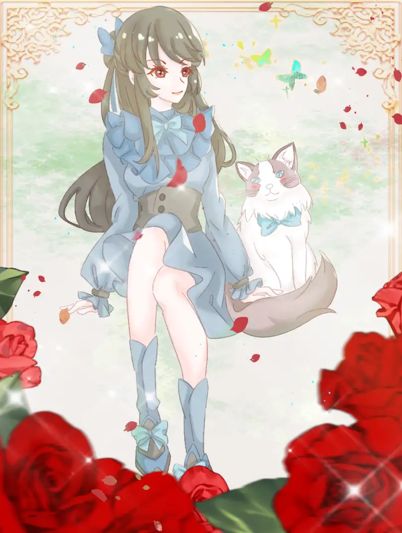 穿成女配家的猫